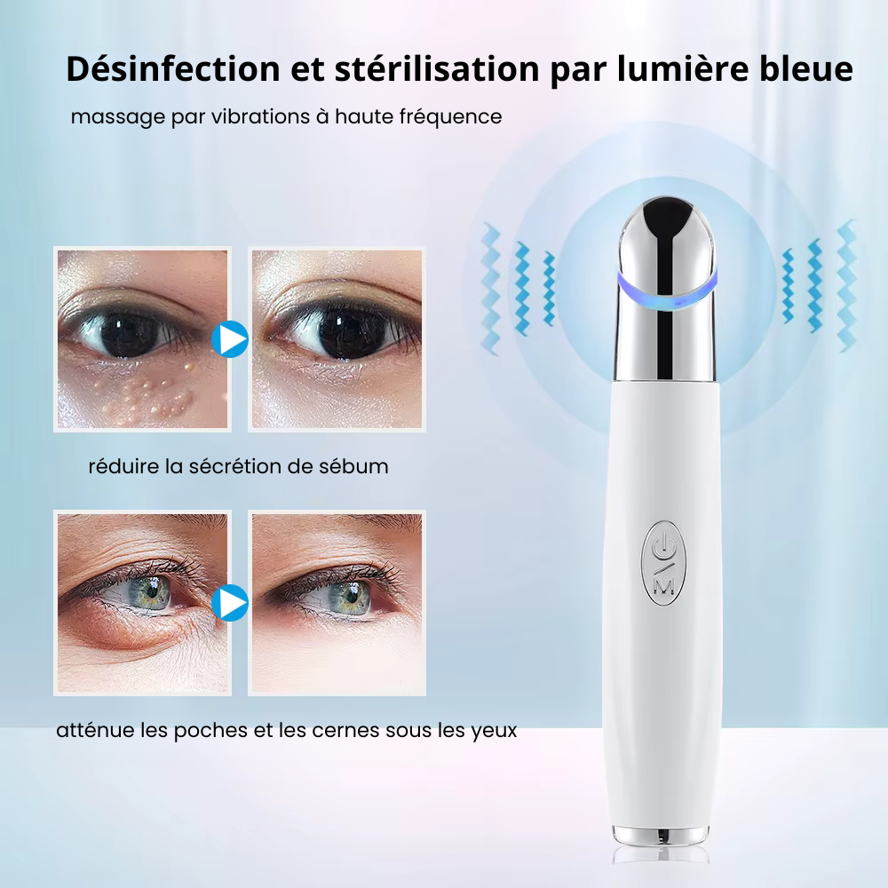Masseur oculaire LED